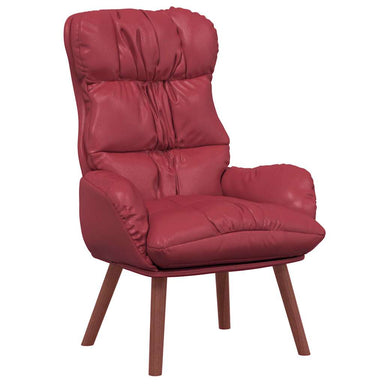 Fauteuil Wijnrood 69 x 74 x 93 cm Kunstleer