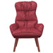Fauteuil Wijnrood 69 x 74 x 93 cm Kunstleer