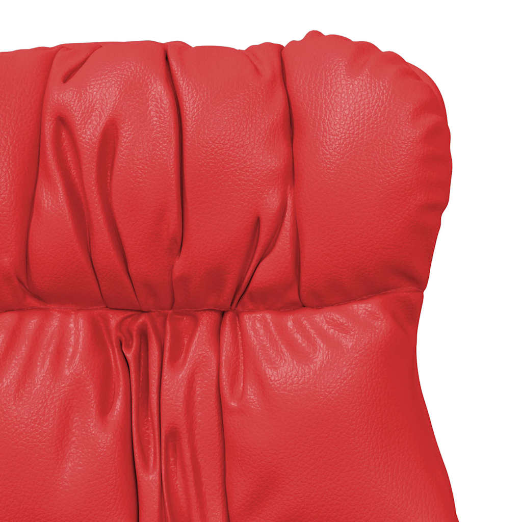 Fauteuil Rood 69 x 74 x 93 cm Kunstleer