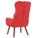 Fauteuil Rood 69 x 74 x 93 cm Kunstleer