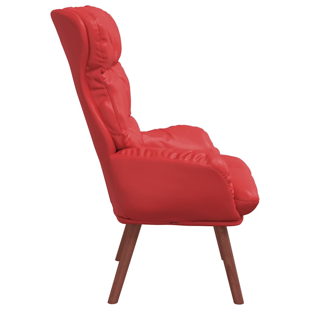 Fauteuil Rood 69 x 74 x 93 cm Kunstleer