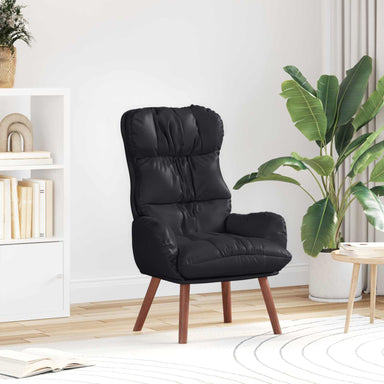 Fauteuil Zwart 69 x 74 x 93 cm Kunstleer