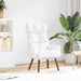 Fauteuil Wit 69 x 74 x 93 cm Kunstleer