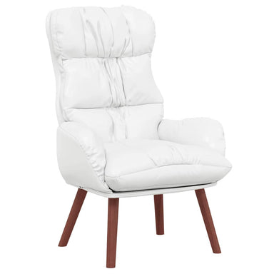 Fauteuil Wit 69 x 74 x 93 cm Kunstleer