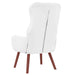 Fauteuil Wit 69 x 74 x 93 cm Kunstleer