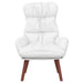 Fauteuil Wit 69 x 74 x 93 cm Kunstleer