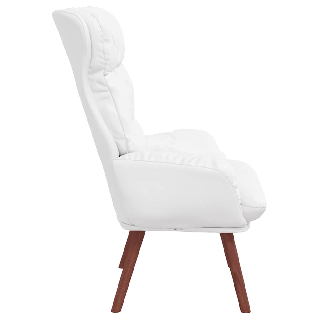 Fauteuil Wit 69 x 74 x 93 cm Kunstleer