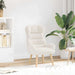 Fauteuil Crème 69 x 74 x 93 cm Sherpa Stof