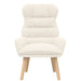 Fauteuil Crème 69 x 74 x 93 cm Sherpa Stof