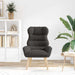 Fauteuil Donkergrijs 69 x 74 x 93 cm Sherpa Stof