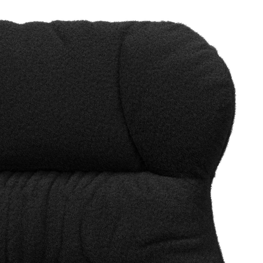 Fauteuil Zwart 69 x 74 x 93 cm Sherpa Stof