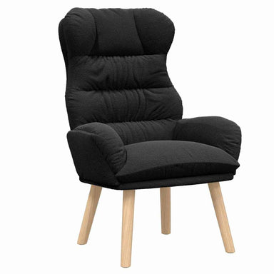 Fauteuil Zwart 69 x 74 x 93 cm Sherpa Stof