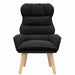 Fauteuil Zwart 69 x 74 x 93 cm Sherpa Stof