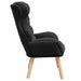 Fauteuil Zwart 69 x 74 x 93 cm Sherpa Stof