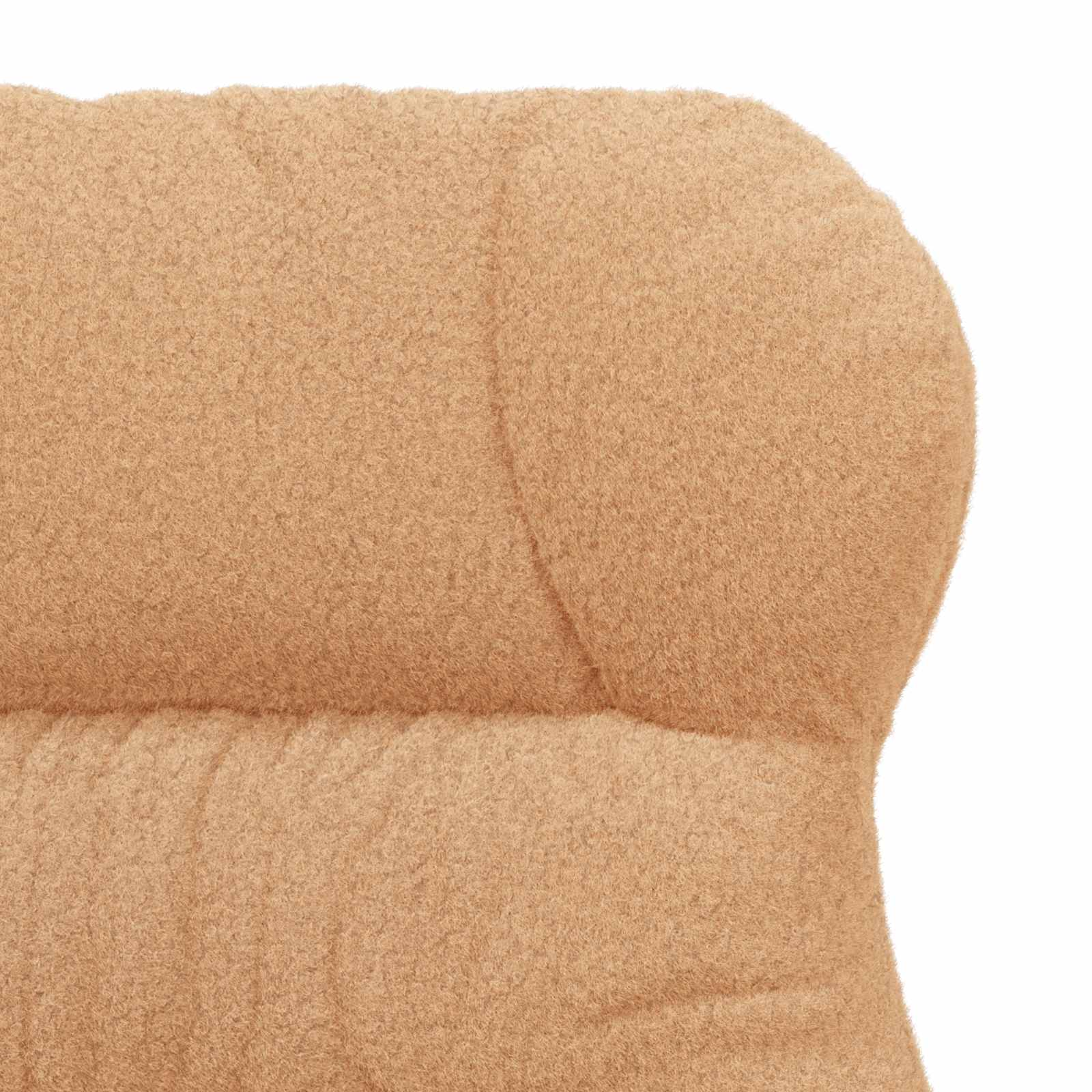 Fauteuil Beige 69 x 74 x 93 cm Sherpa Stof