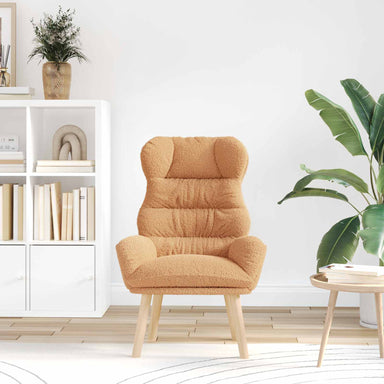 Fauteuil Beige 69 x 74 x 93 cm Sherpa Stof