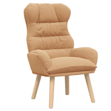 Fauteuil Beige 69 x 74 x 93 cm Sherpa Stof