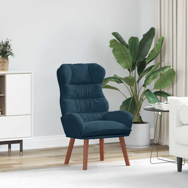 Fauteuil Blauw 69 x 74 x 93 cm Fluweel
