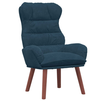 Fauteuil Blauw 69 x 74 x 93 cm Fluweel
