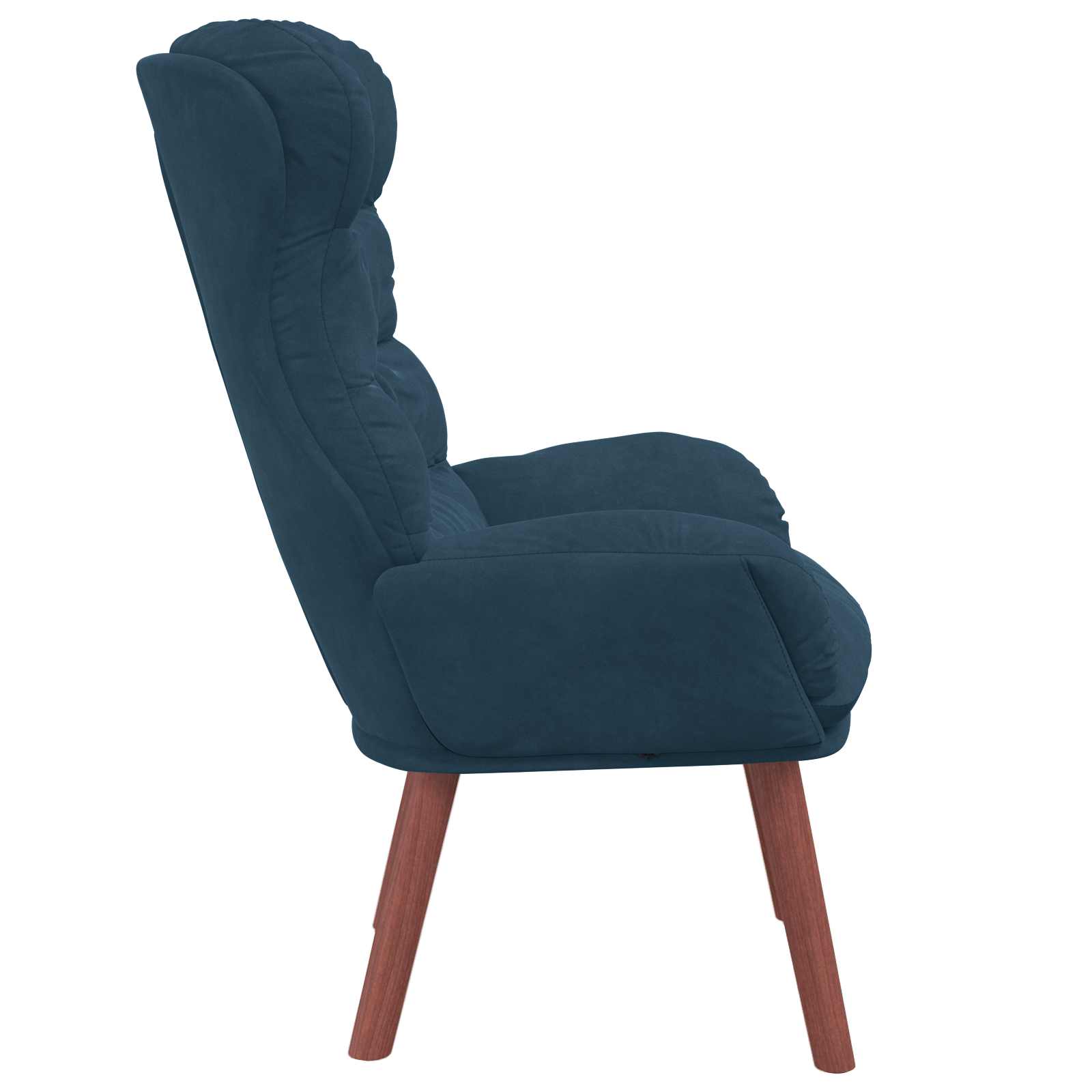 Fauteuil Blauw 69 x 74 x 93 cm Fluweel