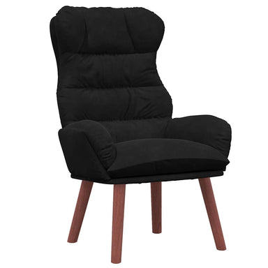 Fauteuil Zwart 69 x 74 x 93 cm Fluweel