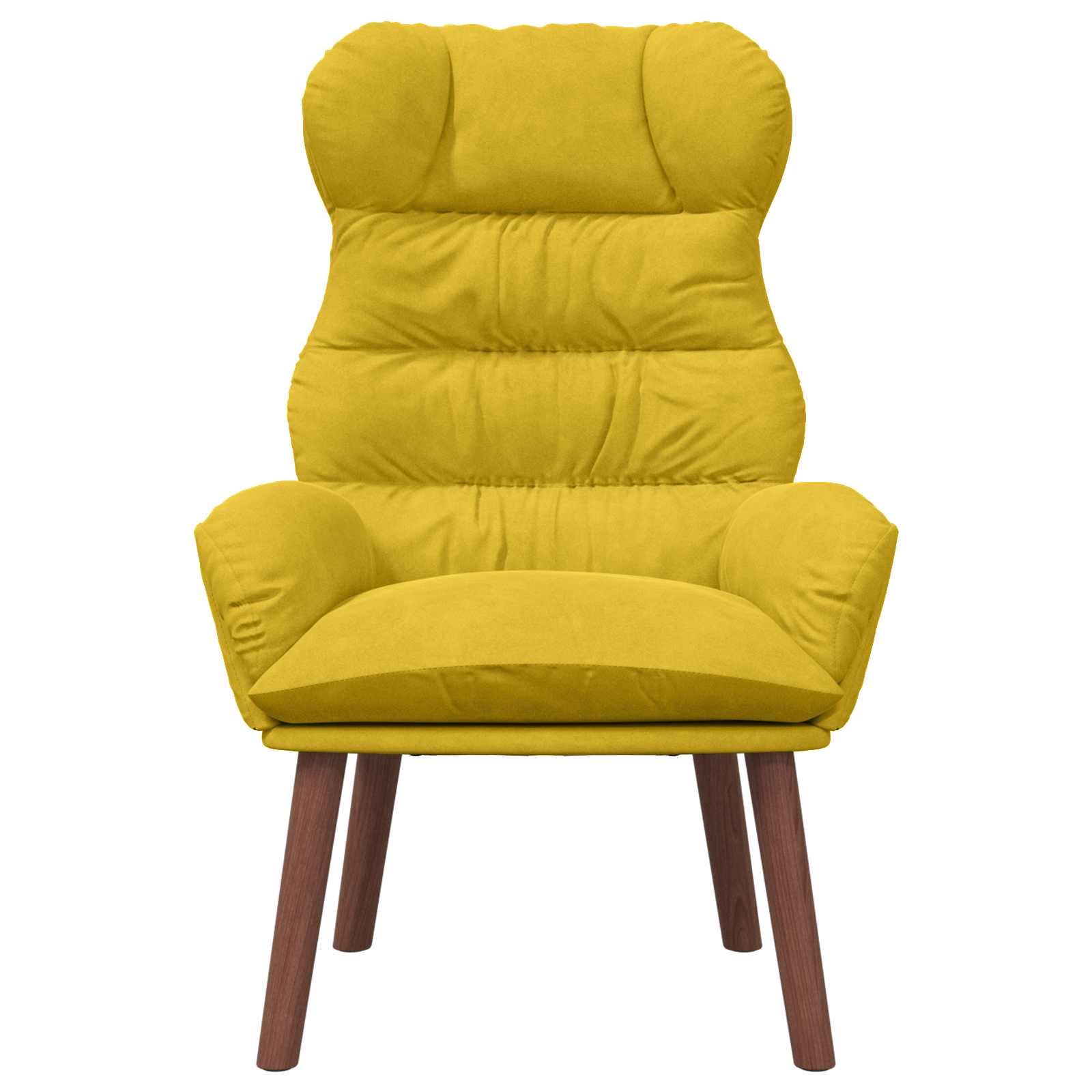 Fauteuil Geel 69 x 74 x 93 cm Fluweel