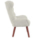 Fauteuil Crème 69 x 74 x 93 cm Fluweel