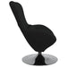 Eivormige stoel Zwart 63 x 73 x 90 cm Stof