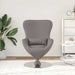 Eivormige stoel Taupe 63 x 73 x 90 cm Stof
