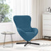 Eivormige stoel Blauw 63 x 73 x 90 cm Fluweel