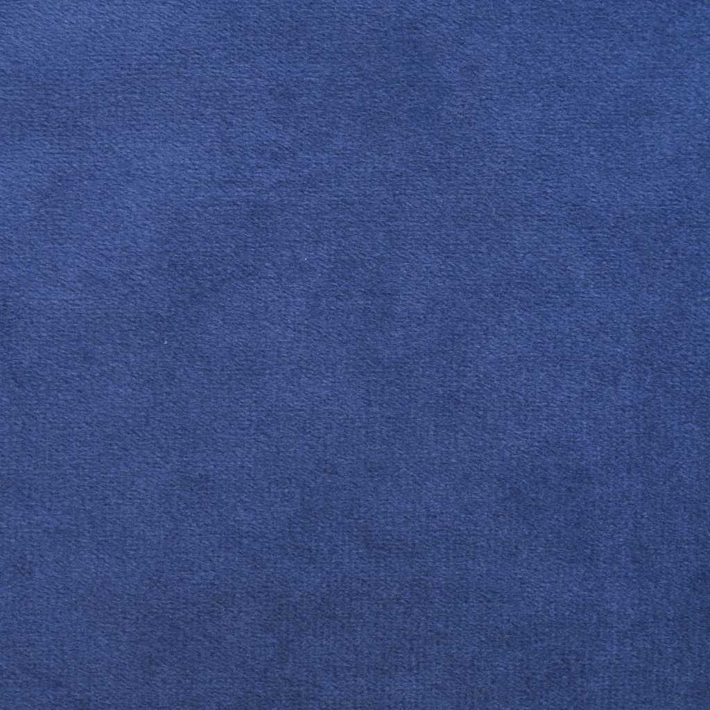 Eivormige stoel Politieblauw 63 x 73 x 90 cm Fluweel