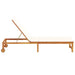 Ligstoel Bruin 202 x 53 x 89 cm Massief Acaciahout