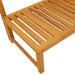 Ligstoel Olie naturel 200 x 57 x 75cm Massief acaciahout