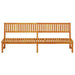 Ligstoel Olie naturel 200 x 57 x 75cm Massief acaciahout