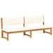 Ligstoel Olie naturel 200 x 57 x 75cm Massief acaciahout