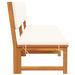 Ligstoel Olie naturel 200 x 57 x 75cm Massief acaciahout
