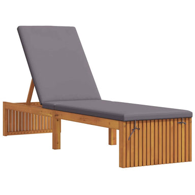 Ligstoel Olie naturel 200 x 55 x 94 cm Massief acaciahout