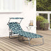 Opvouwbare zonnebed Multikleur 190 x 57 x 81 cm oxford