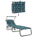 Opvouwbare zonnebed Multikleur 190 x 57 x 81 cm oxford