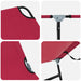 Opvouwbare zonnebed Rood 188 x 57 x 86,5 cm Polyester