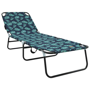 Opvouwbare zonnebed Multikleur 188 x 57 x 86,5 cm Polyester