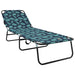 Opvouwbare zonnebed Multikleur 188 x 57 x 86,5 cm Polyester