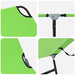 Opvouwbare zonnebed 2 st Polyester Groen