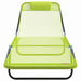 Opvouwbare zonnebed Groen 182 x 55 x 85,5 cm Textileen