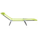Opvouwbare zonnebed Groen 182 x 55 x 85,5 cm Textileen