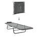 Opvouwbare zonnebed Grijs 182 x 55 x 85,5 cm Textileen