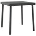 Ligstoel 3 st poly rattan Bruin