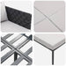 Ligstoel Antraciet 153 x 115 x 69.5 cm Gepoedercoat staal