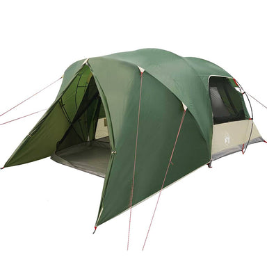 Dome Tent 4-Person met dak met opslag Groen 455 x 252 x 178 cm
