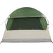 Dome Tent 4-Person met dak met opslag Groen 455 x 252 x 178 cm